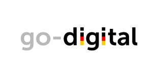 Logo des Förderprogramms go-digital